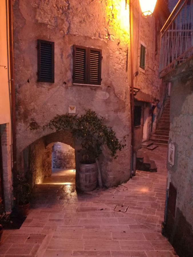 La casa nel Dentro Villa Campiglia dʼOrcia Esterno foto