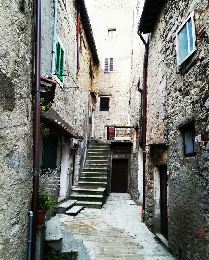 La casa nel Dentro Villa Campiglia dʼOrcia Esterno foto